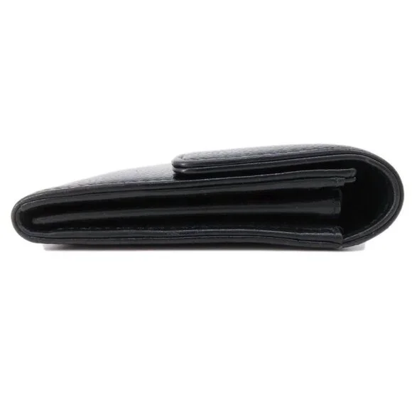 CHANEL Black Caviar Leather Logo Wallet - Picture 3 of 11